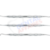 Instrument spatule/sculpteur curette/brunissoir de modelage double amalgame "Ladmore" (L.A.D.) n°2, 21, 22 - Acteon
