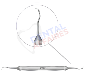 Curette/détartreur double "Crane Kaplan Mini" CK6 (404.08XL) - Acteon