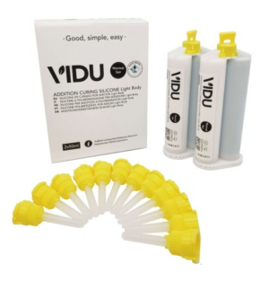 Silicone par addition à polymérisation "Light Body" (2 x 50 ml) - Vidu