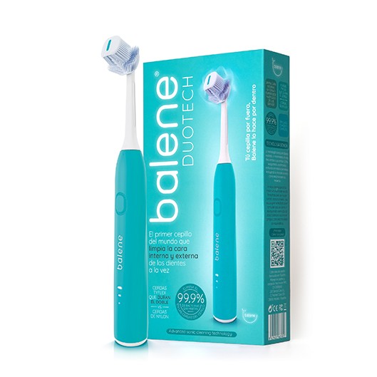 brosse à dents électrique Balene aquamarine